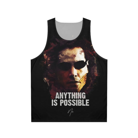 Neo The Matrix Keanu Reeves Unisex Tank Top