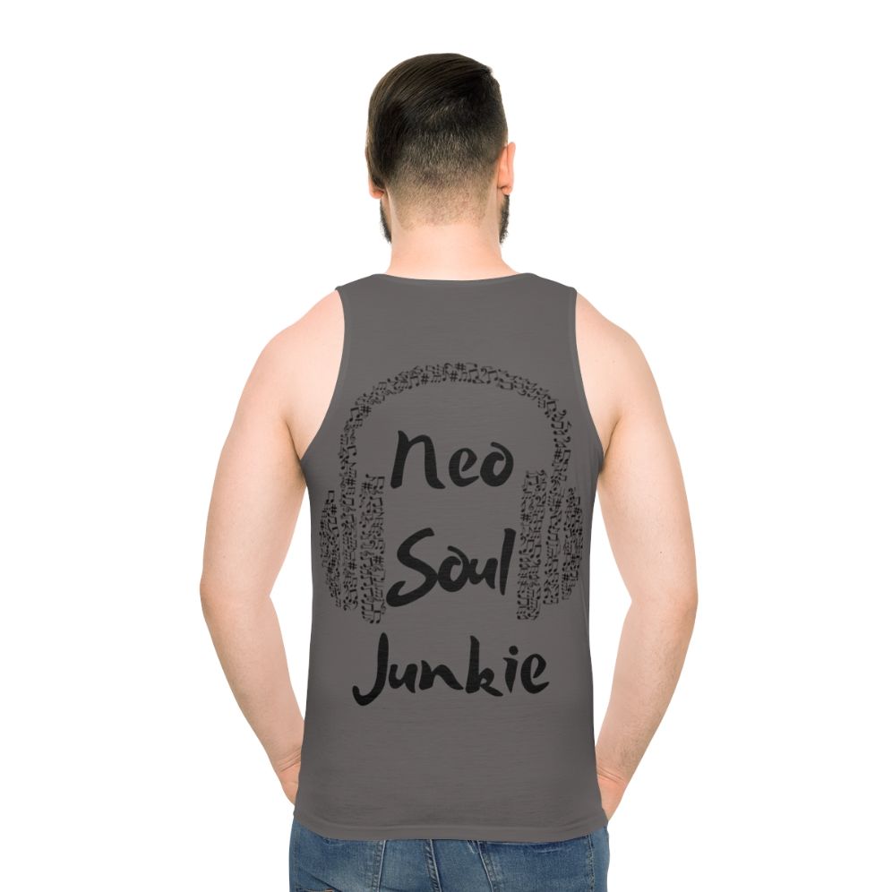 Neo Soul Junkie Headphones Unisex Tank Top
