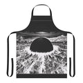 Neo Tokyo Explosion Apron - Retro Anime Cyberpunk Style Apron with Akira Inspired Design