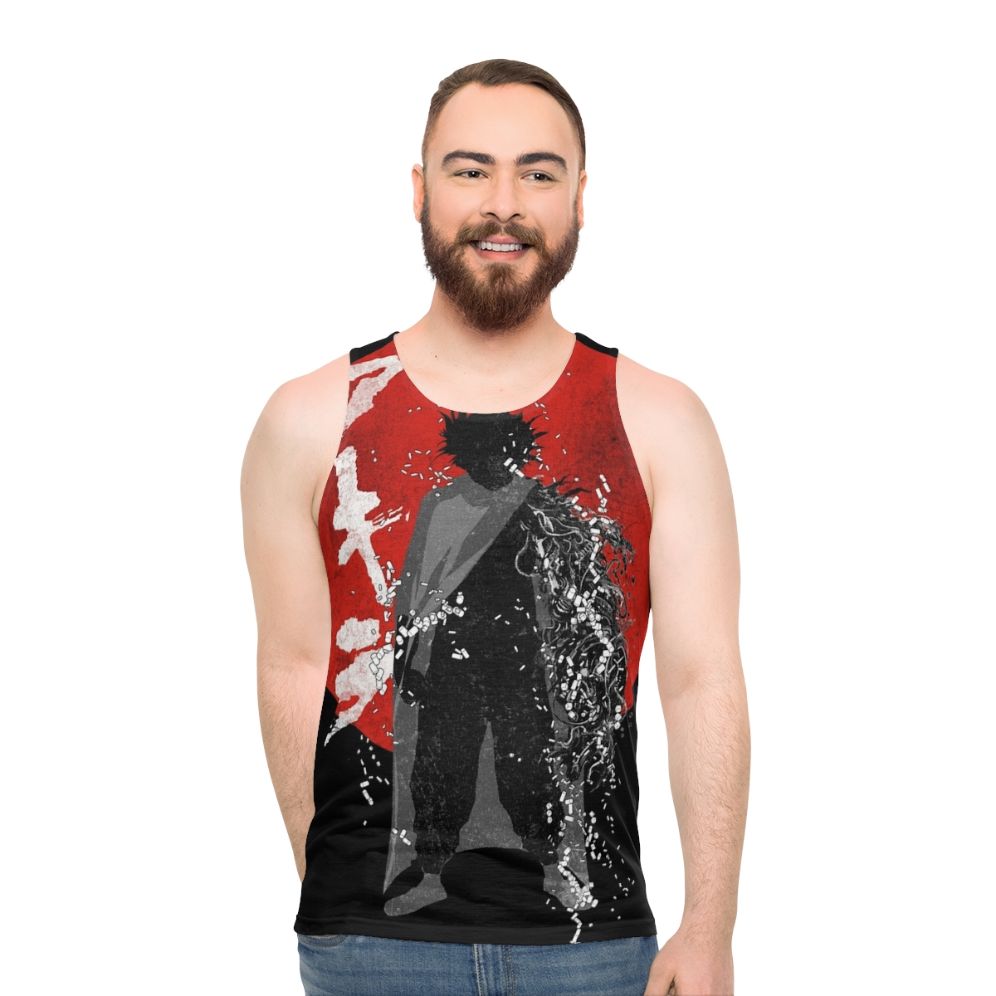 Neo Tokyo Storm Cyberpunk Unisex Tank Top