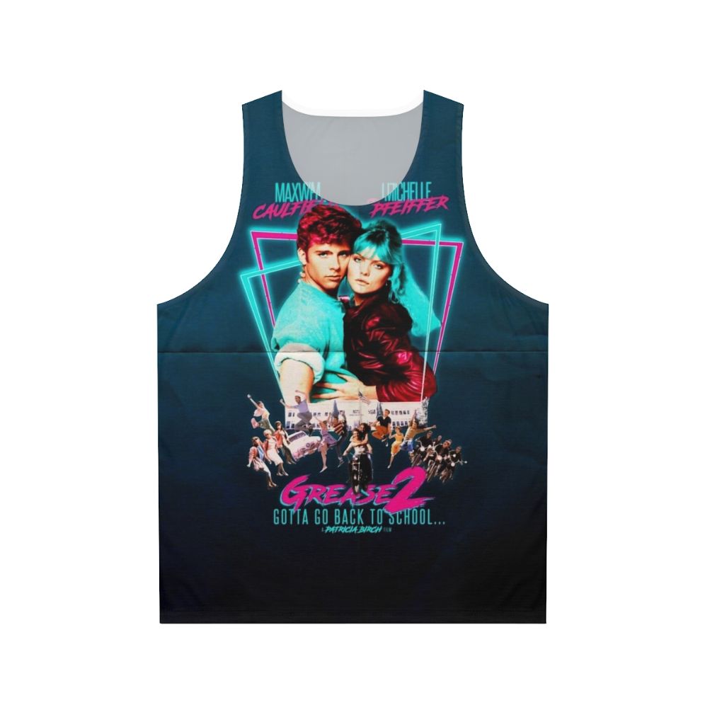 Neon 80s Grease 2 Unisex Tank Top