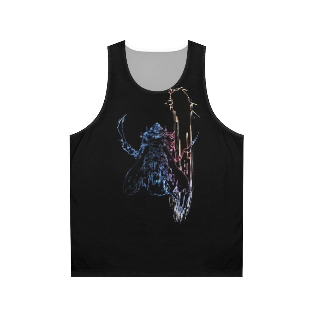 Neon Final Fantasy XII Logo Unisex Tank Top