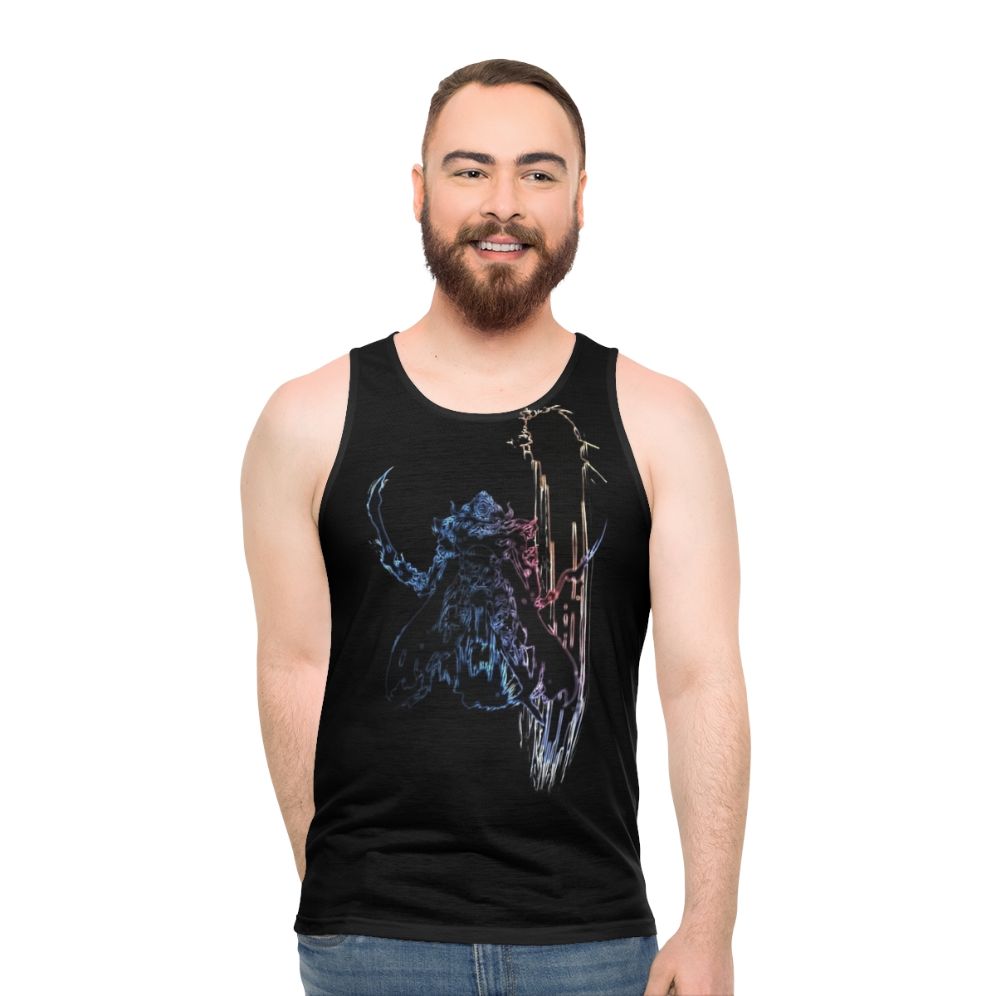 Neon Final Fantasy XII Logo Unisex Tank Top