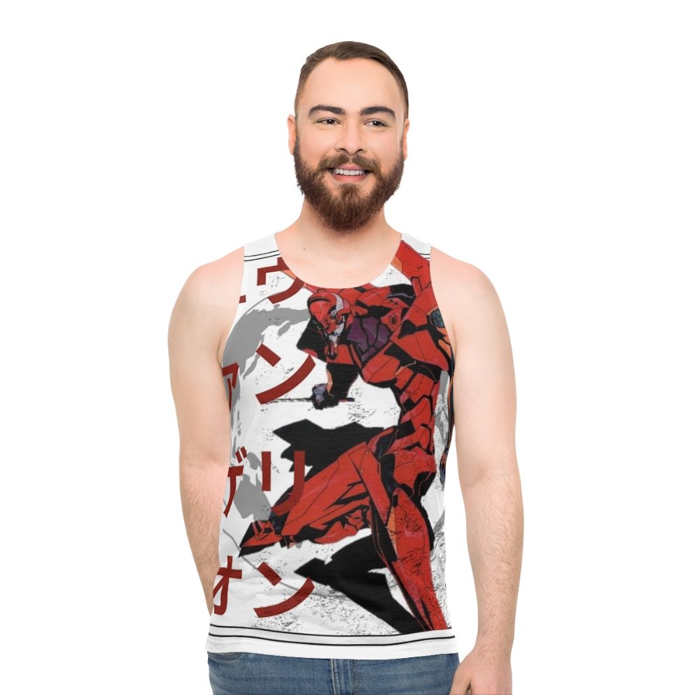 Neon Genesis Evangelion Asuka Langley Soryu Unisex Tank Top