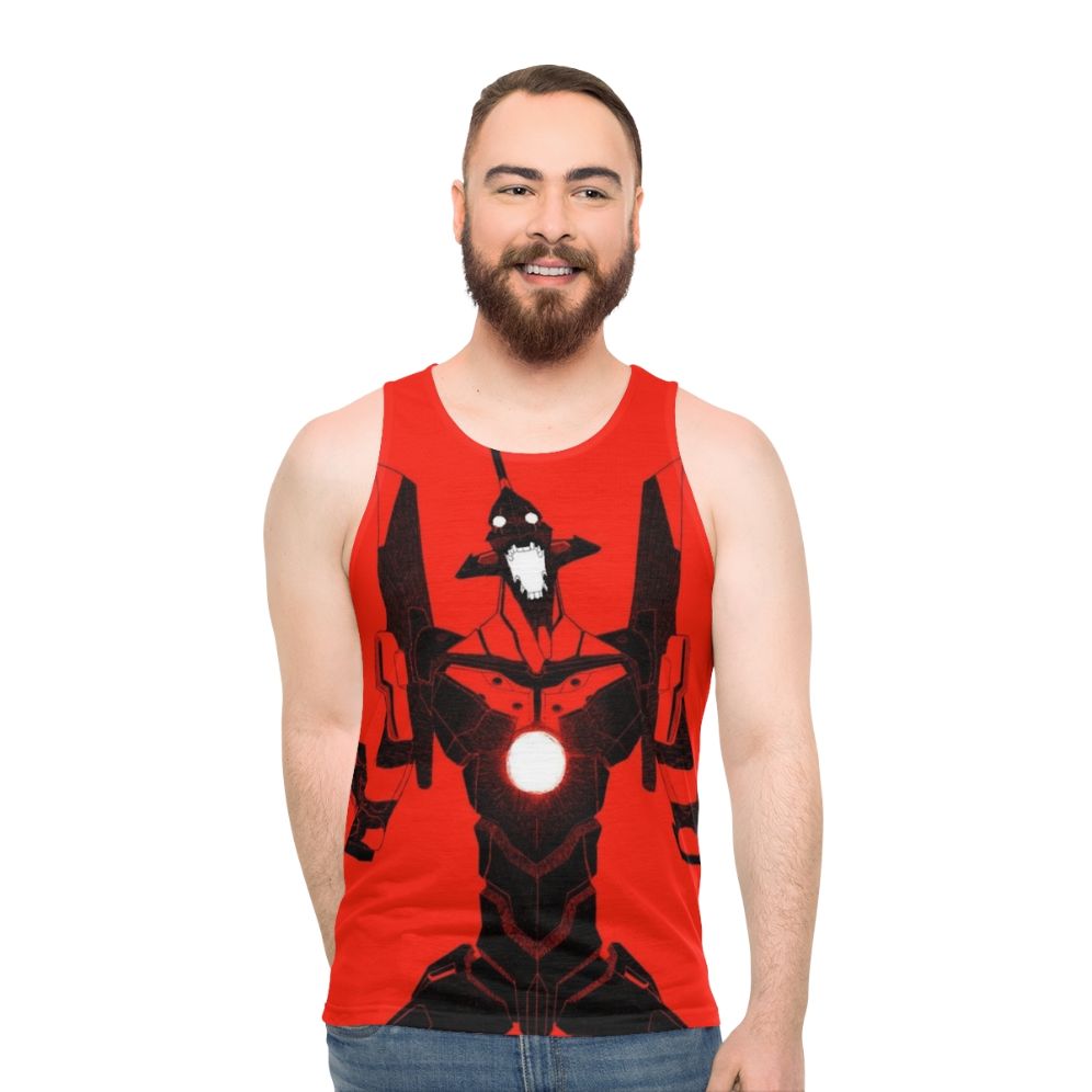 Neon Genesis Evangelion Evangelion Unit 01 Anime Tank Top