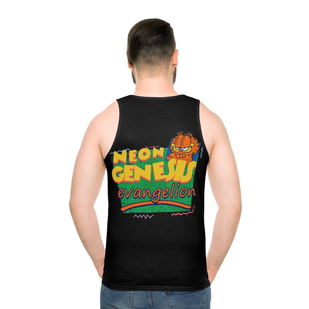 Neon Genesis Evangelion x Garfield Unisex Tank Top