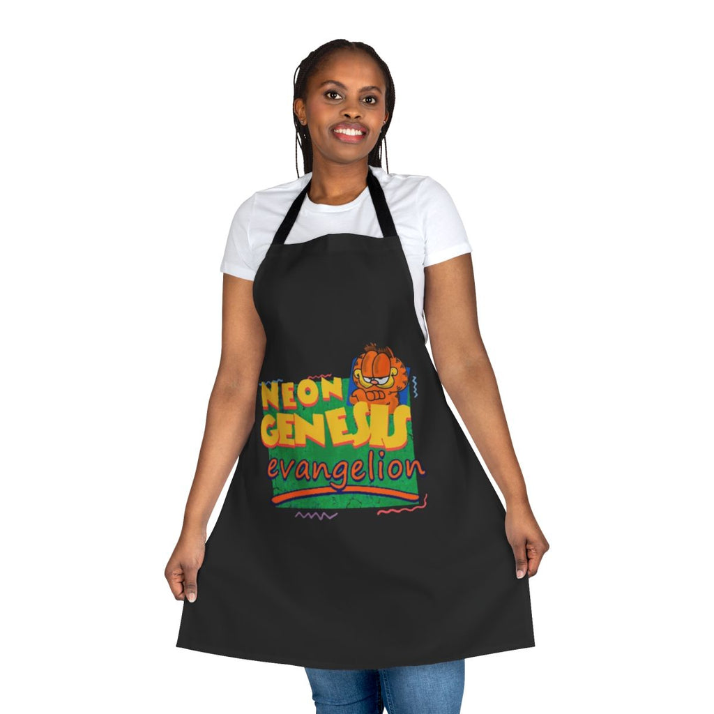 Neon Genesis Evangelion Inspired Garfield Cooking Apron