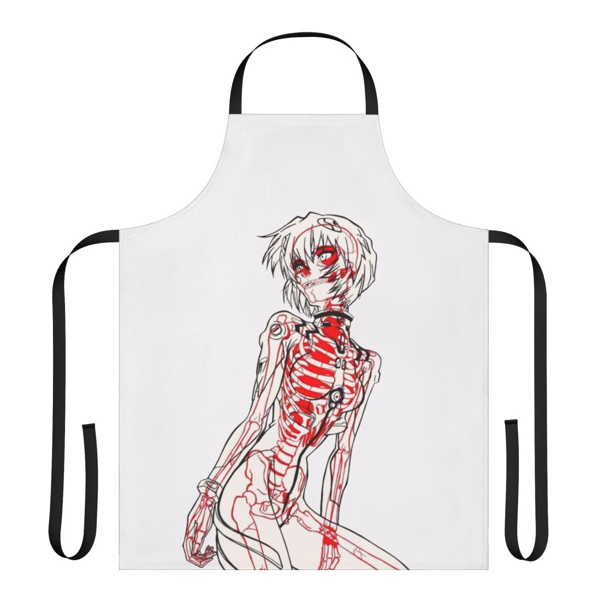 Rei Ayanami Inspired Apron from Neon Genesis Evangelion Anime