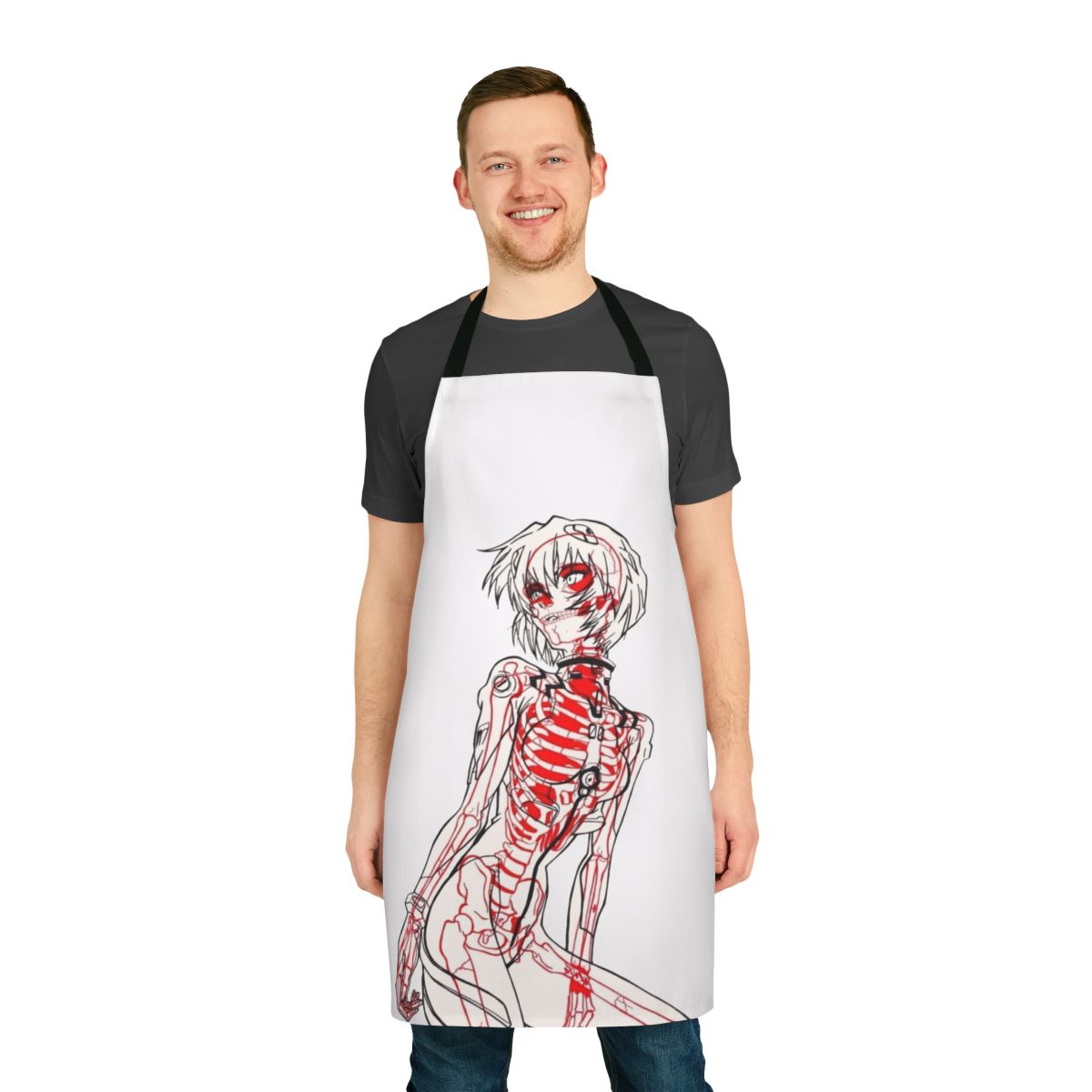 Rei Ayanami Inspired Apron from Neon Genesis Evangelion Anime