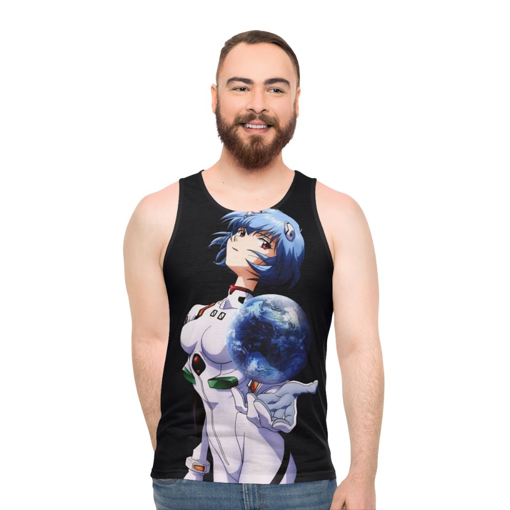 Neon Genesis Evangelion Rei Ayanami Unisex Tank Top