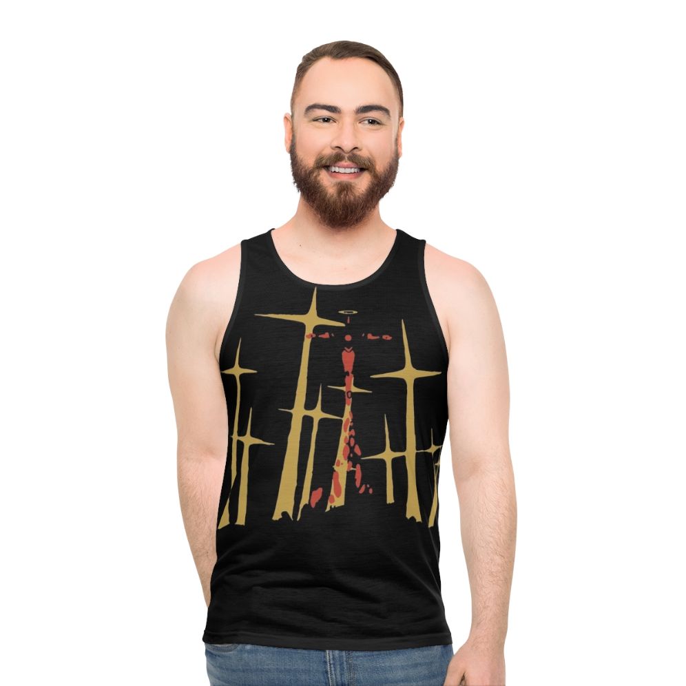 Neon Genesis Evangelion Retro Unisex Tank Top