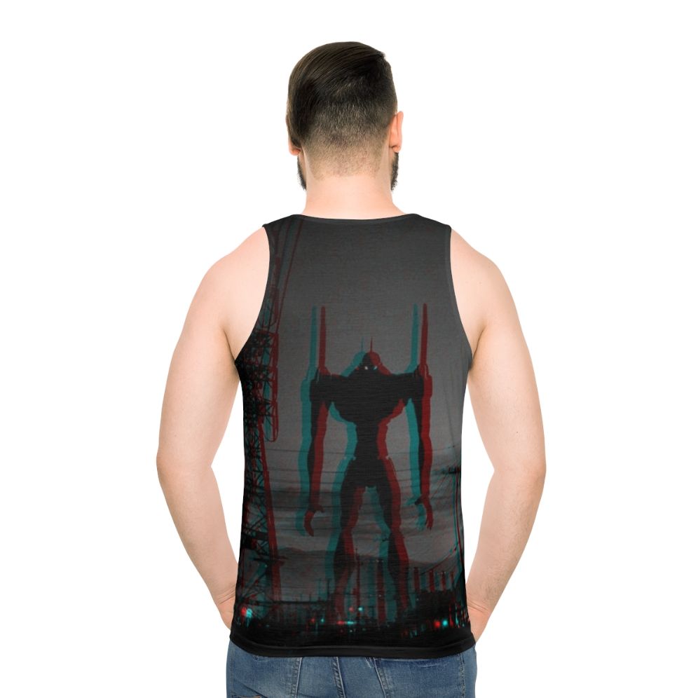 Neon Genesis Evangelion Unit-01 mecha anime geeky tank top