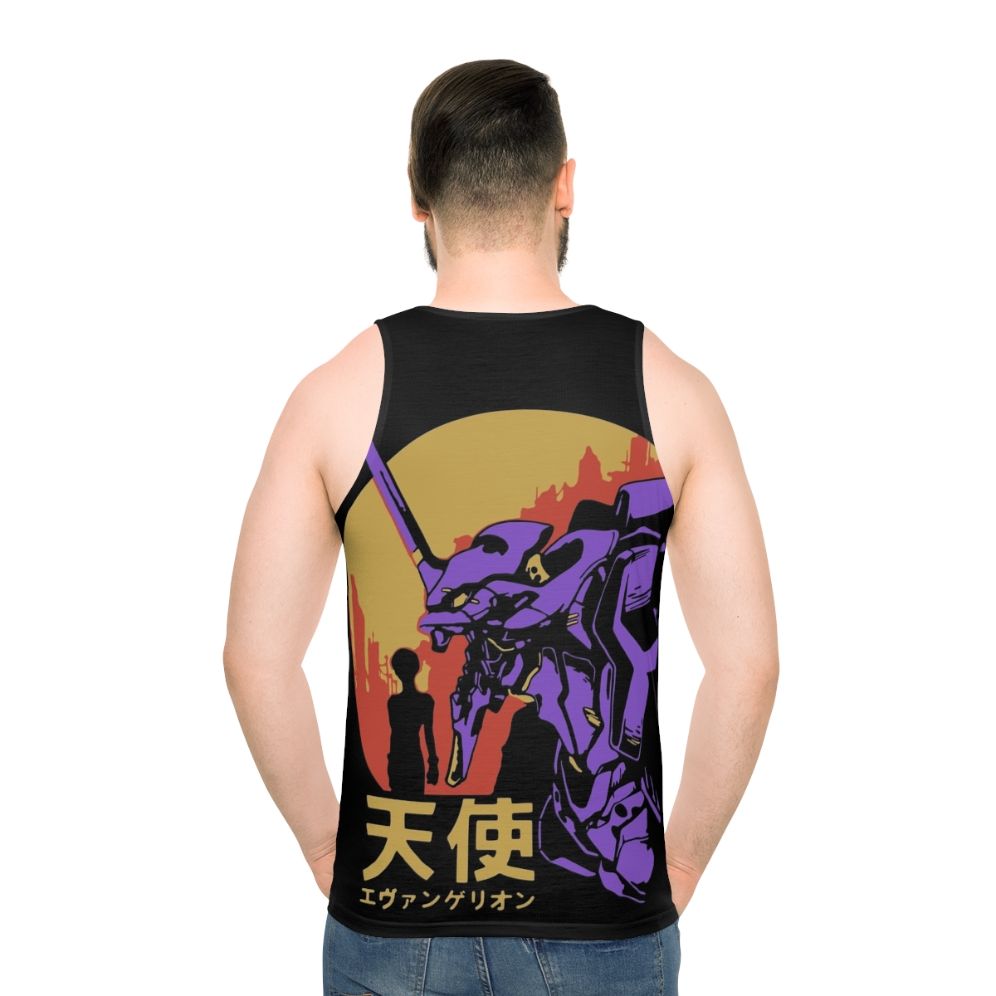 Neon Genesis Evangelion Unit 01 Retro Anime Tank Top