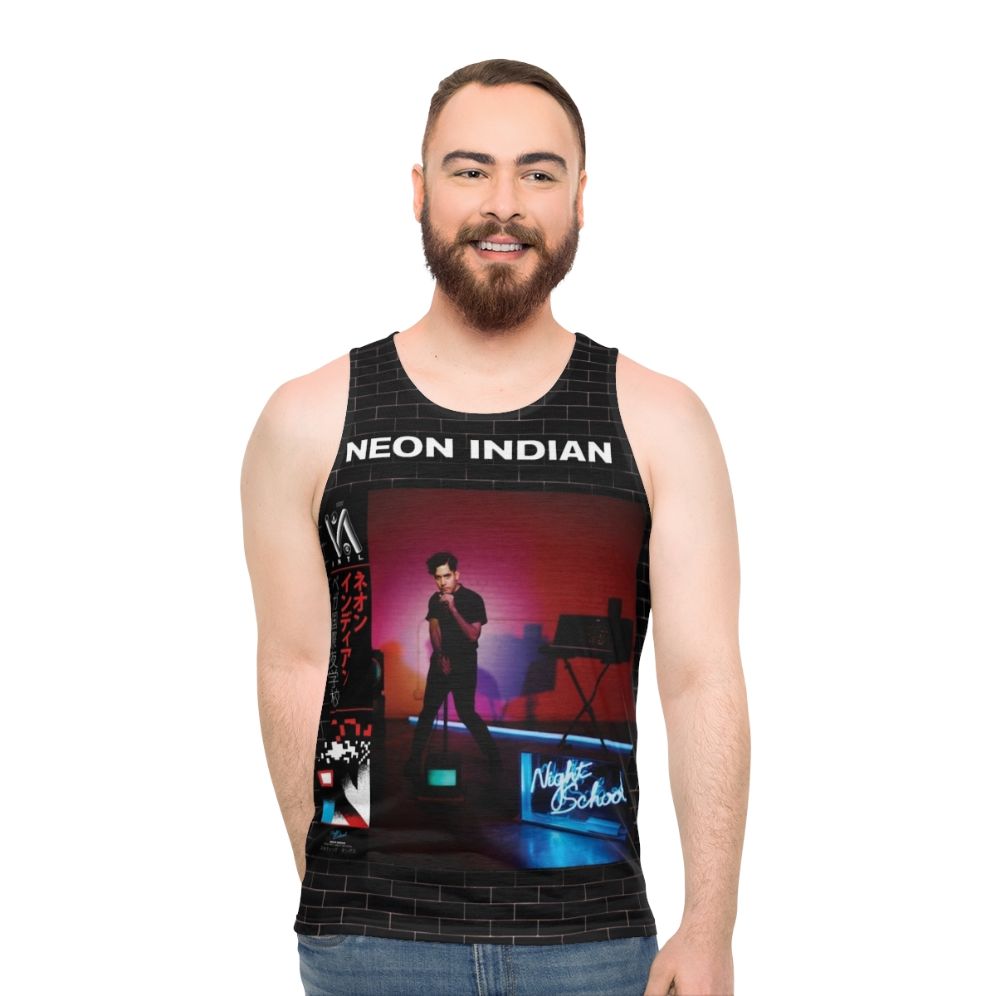 Neon Indian Vega Intl Night School Unisex Neon Tank Top