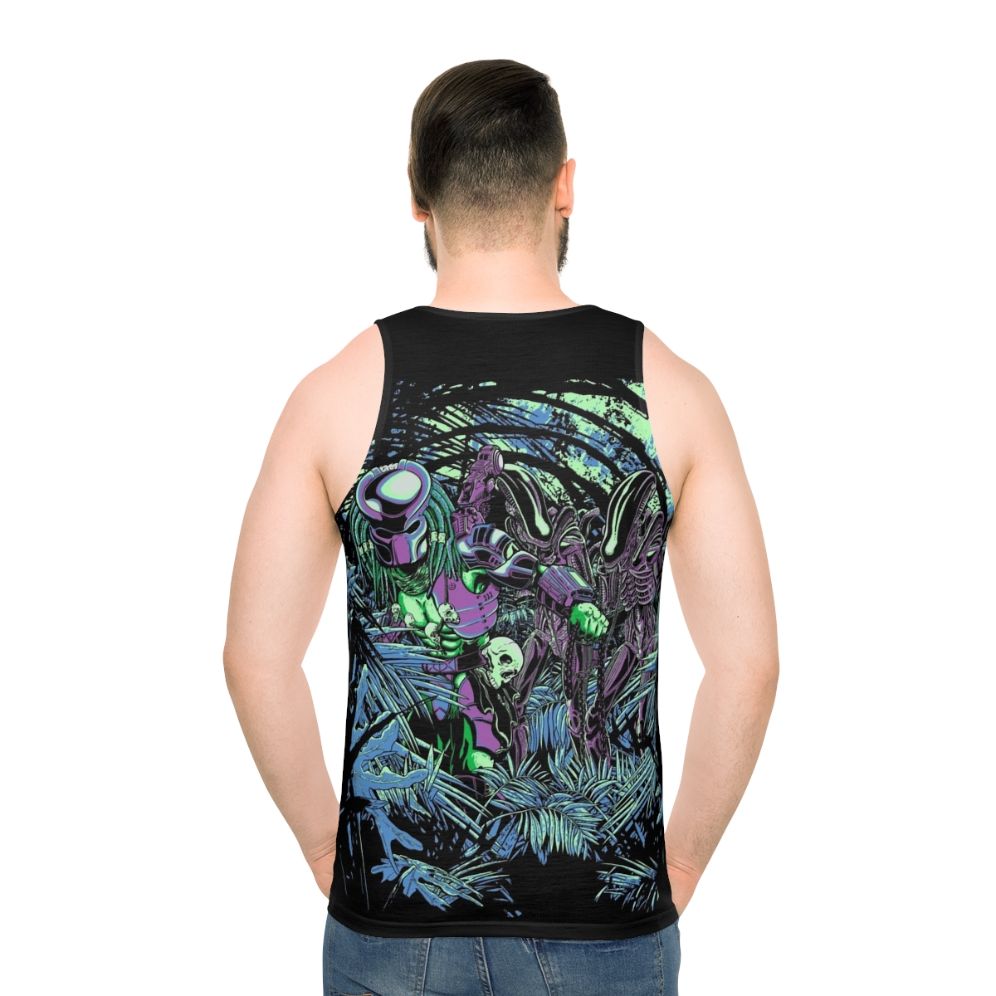 Neon Jungle Alien vs Predator Unisex Tank Top