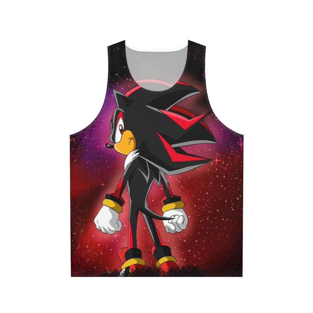 Neon Shadow the Hedgehog Unisex Tank Top