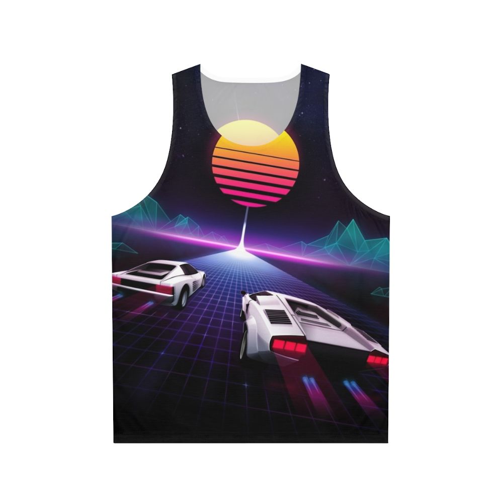 Neon Skyway Unisex Tank Top