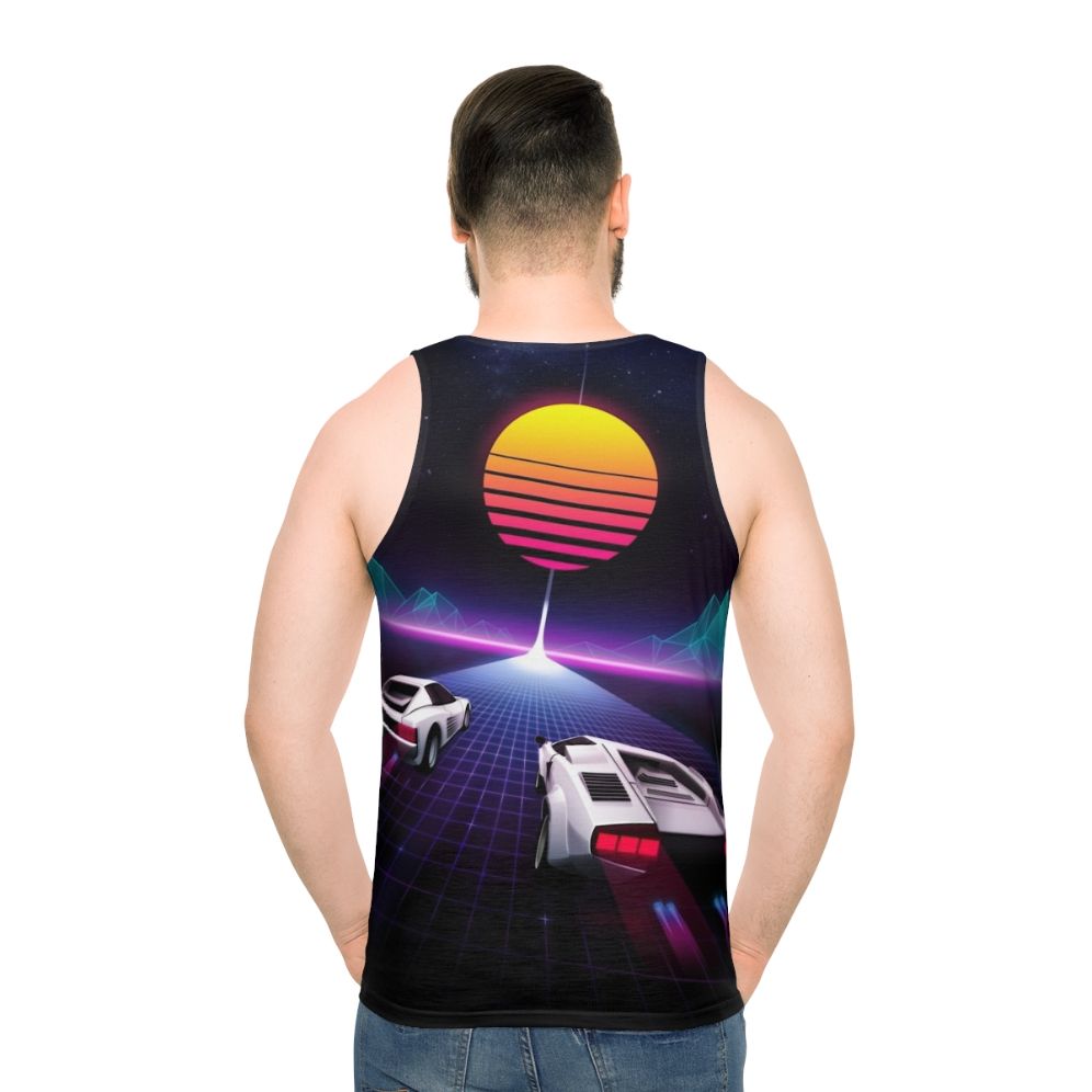 Neon Skyway Unisex Tank Top
