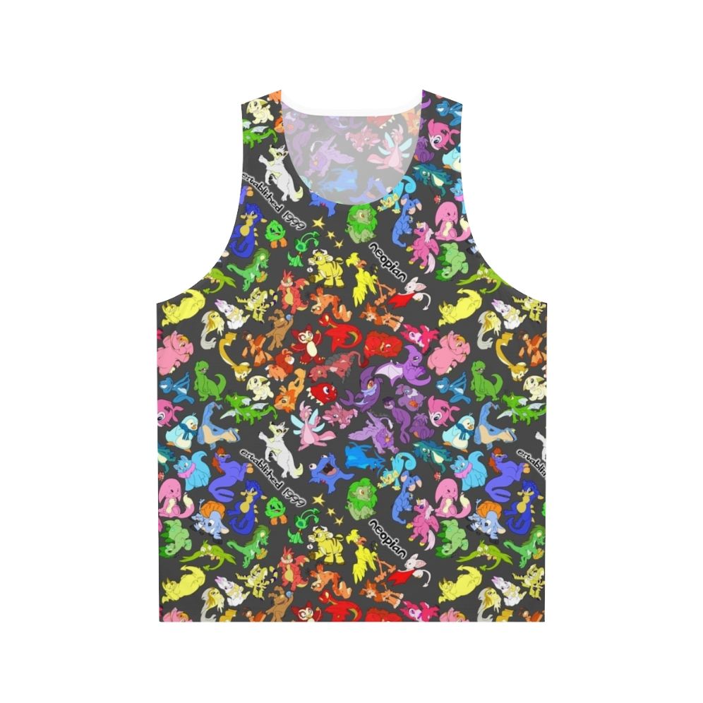 Neopets all over print unisex tank top