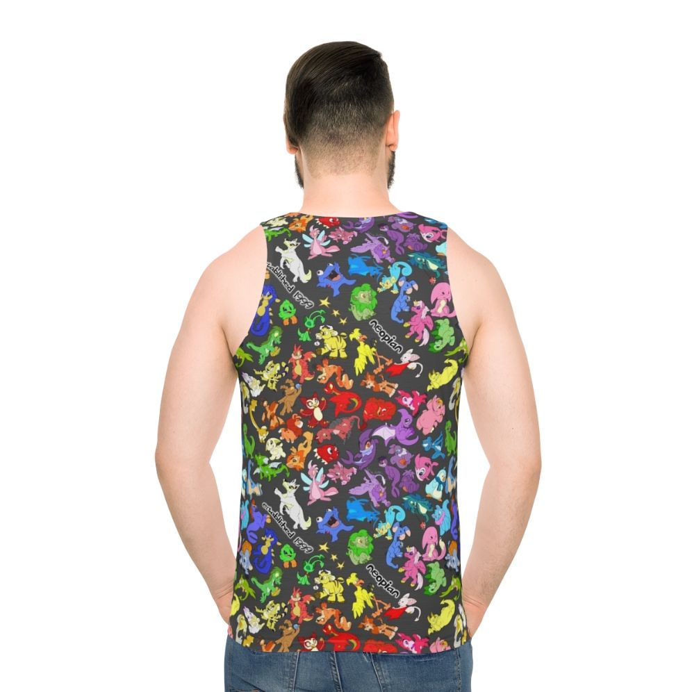 Neopets all over print unisex tank top