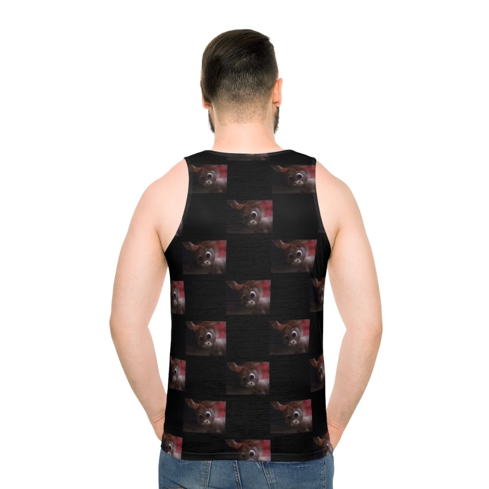 Nestor the Long Earred Donkey Unisex Christmas Tank Top