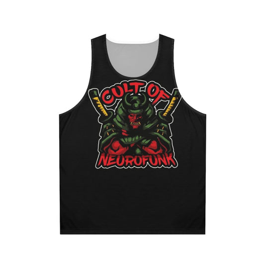 Neurofunk Basshead Samurai Unisex Tank Top