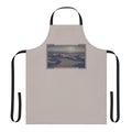Dune-themed apron featuring a beige and neutral color palette inspired by the sci-fi epic movie.