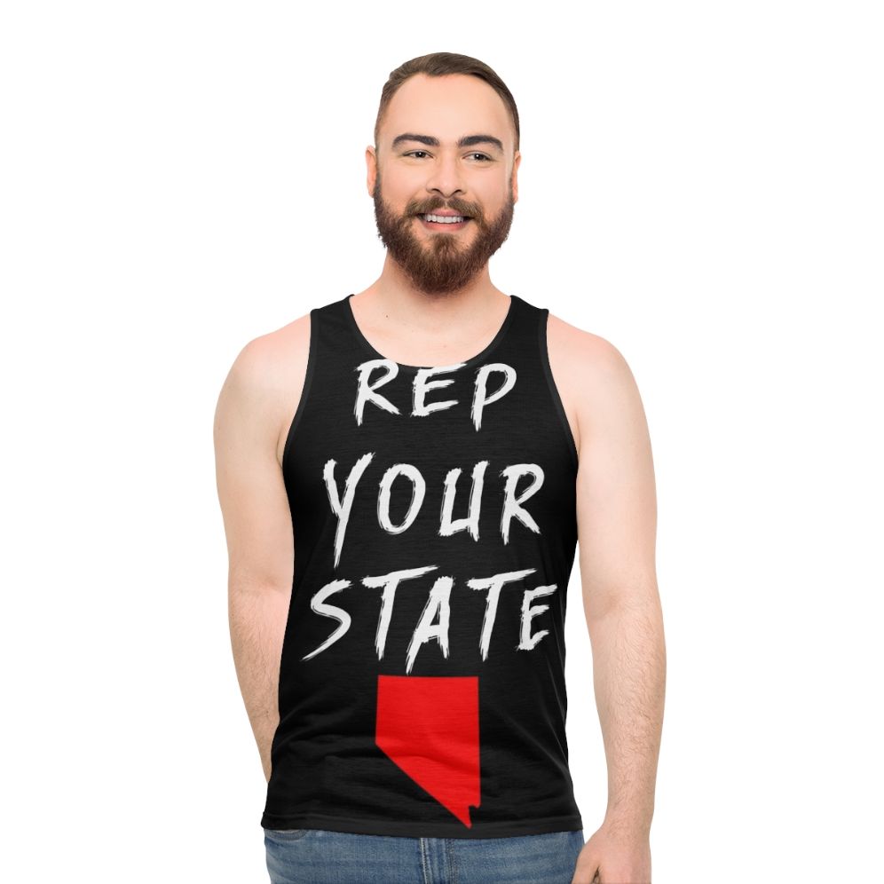 Nevada state pride unisex tank top