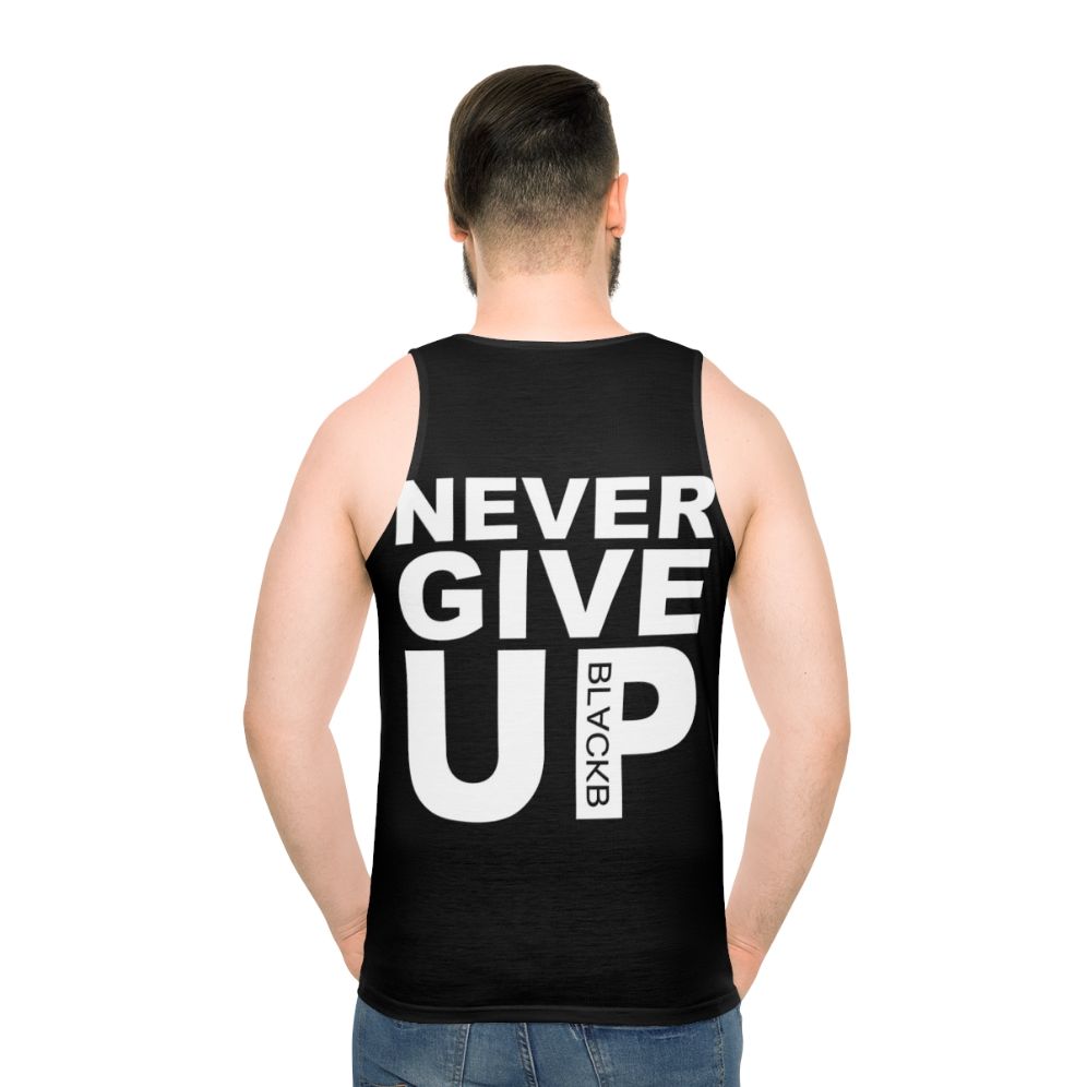 Never Give Up Unisex Tank Top