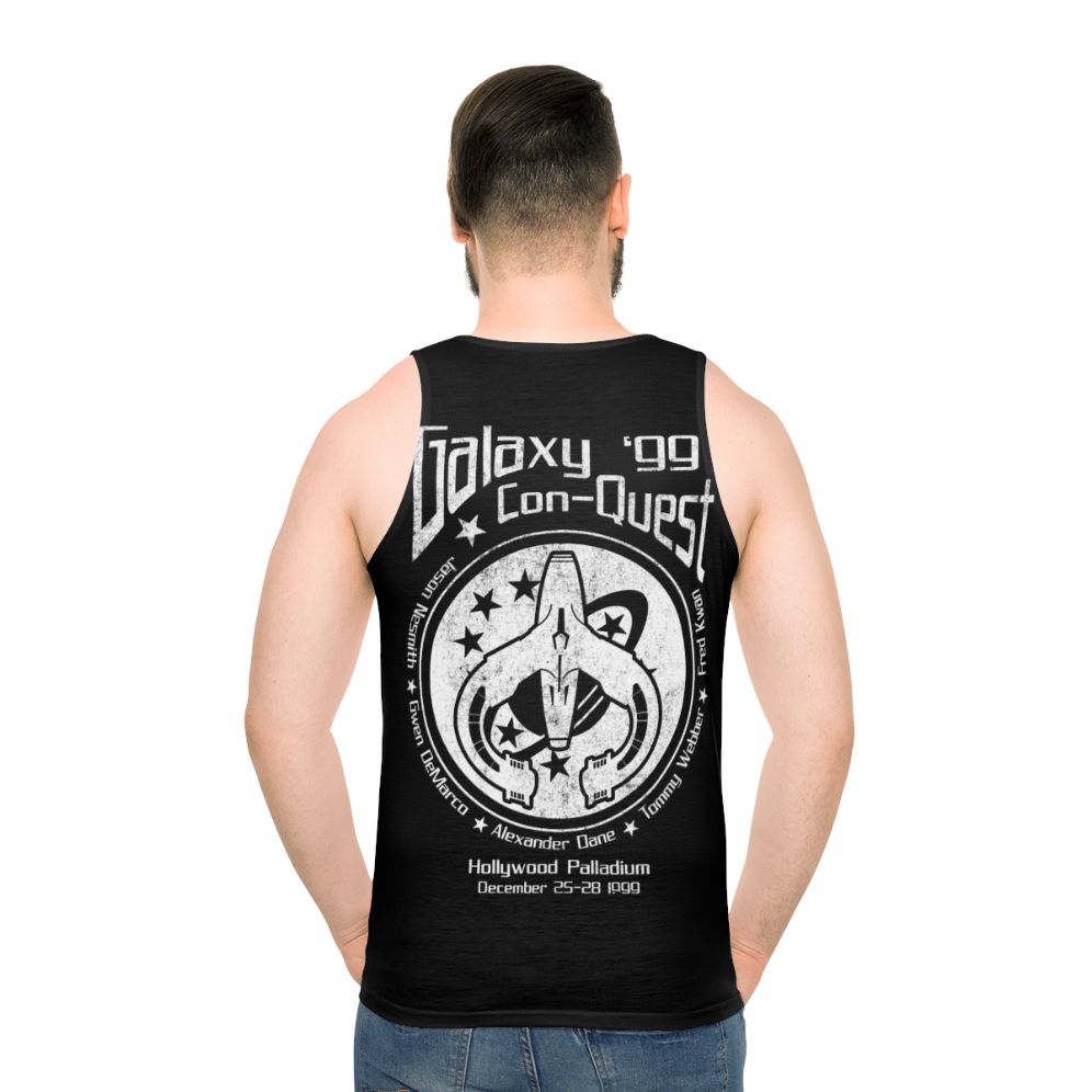 Never Give Up Unisex Sci-Fi Tank Top