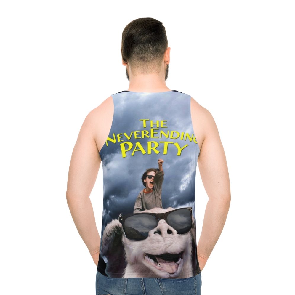 Unisex "The Neverending Party" fantasy-inspired tank top