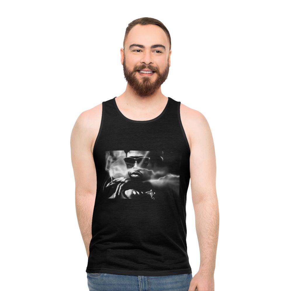 New Jack City Unisex Tank Top with Wesley Snipes, Nino Brown, and Classic Hip Hop Graphics