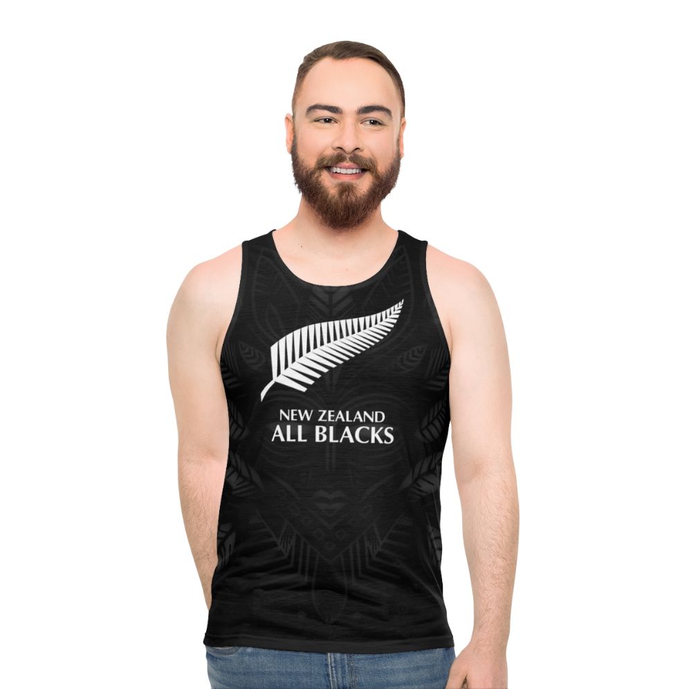 New Zealand All Blacks Haka Unisex Tank Top