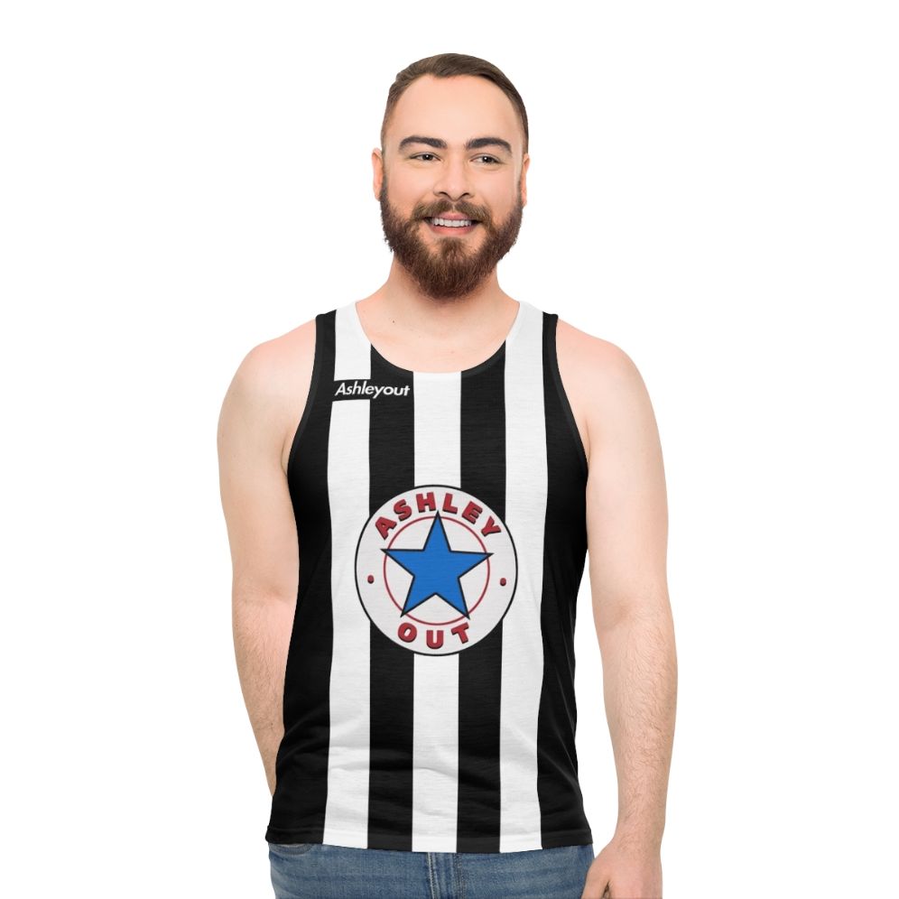 Newcastle United Protest Unisex Tank Top