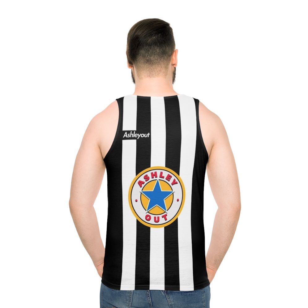 Unisex tank top with iconic Newcastle United protest design