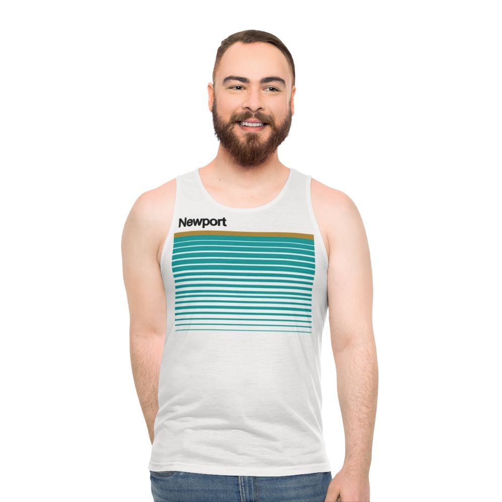 Classic Newport Cigarettes Unisex Tank Top