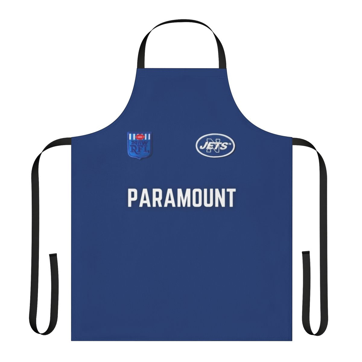 Newtown Jets retro jersey inspired apron