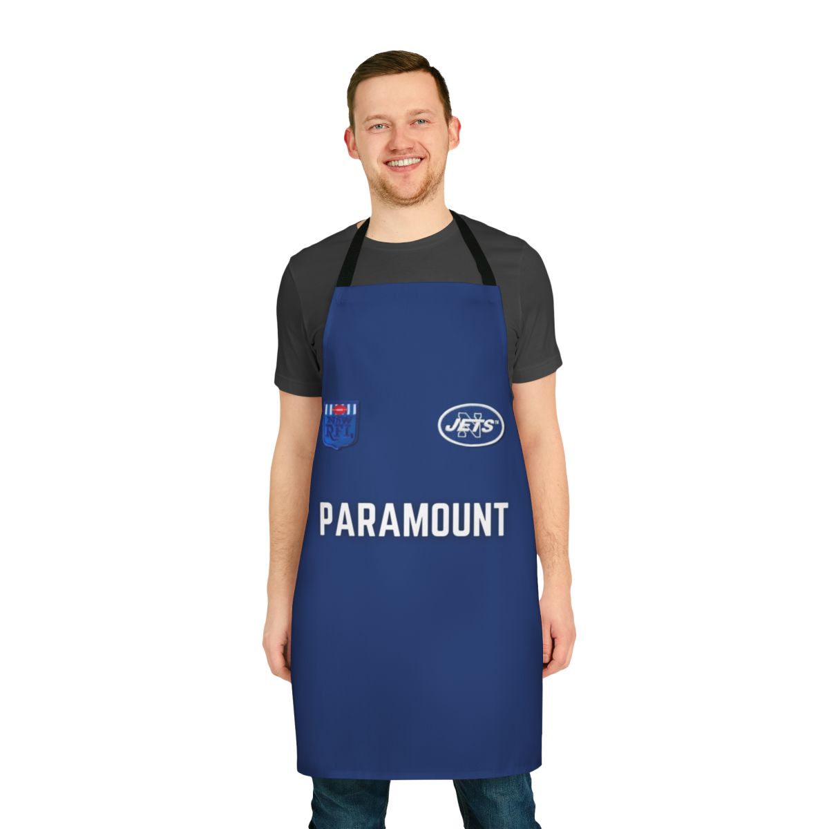 Newtown Jets retro jersey inspired apron