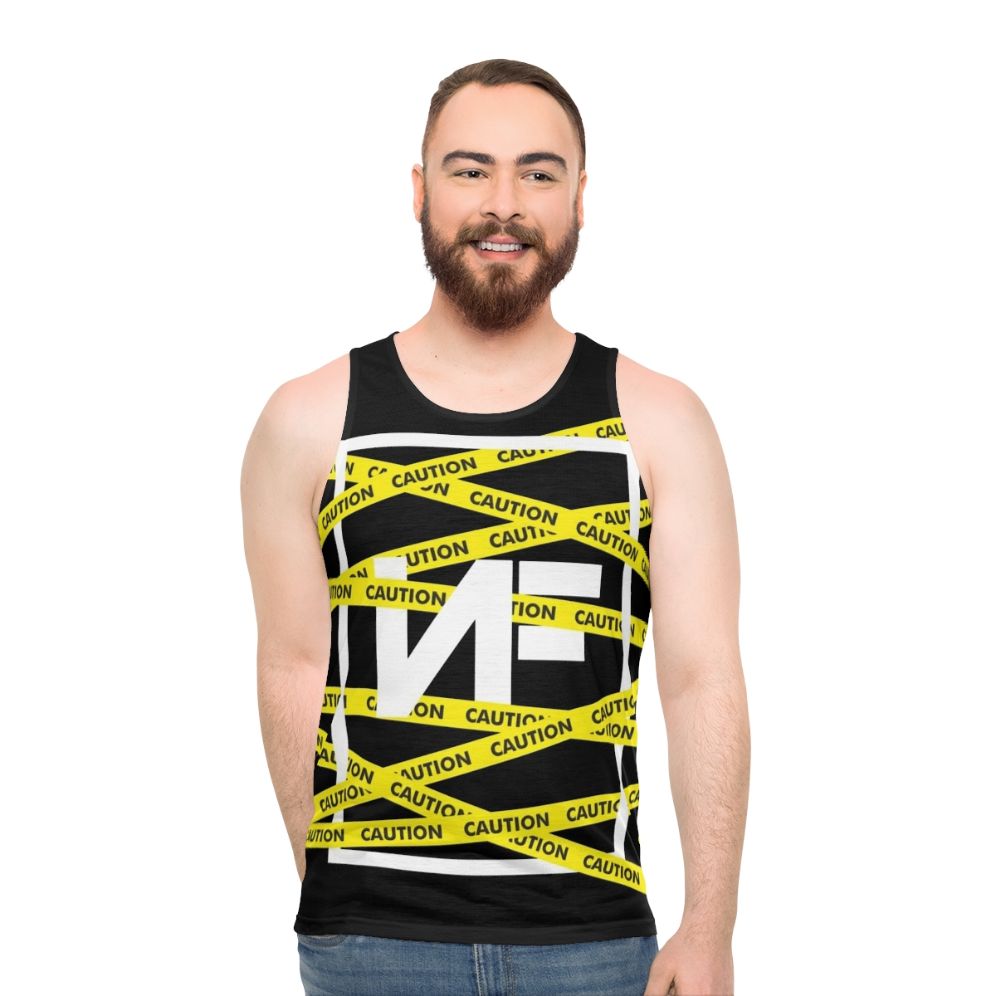 NF Caution Unisex Tank Top
