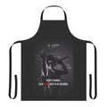Minimalist NF-inspired apron featuring the rapper's logo and artwork