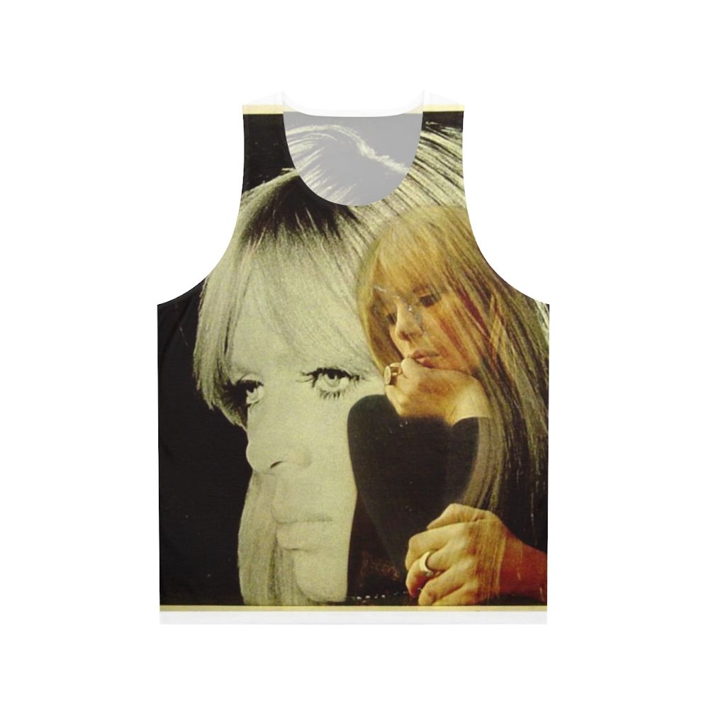 Nico Chelsea Girl unisex tank top featuring classic Velvet Underground album art