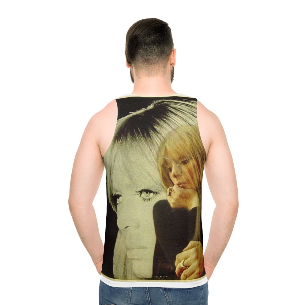 Nico Chelsea Girl unisex tank top featuring classic Velvet Underground album art