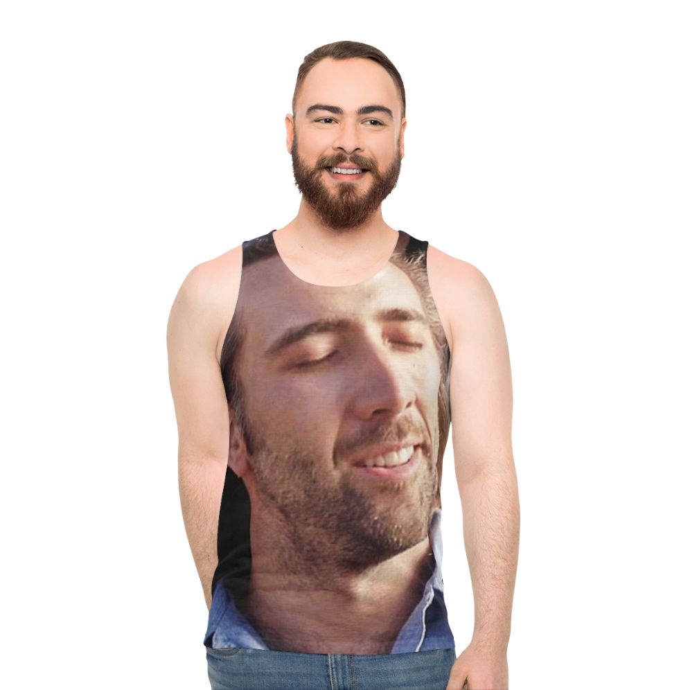 Nicolas Cage Unisex Tank Top