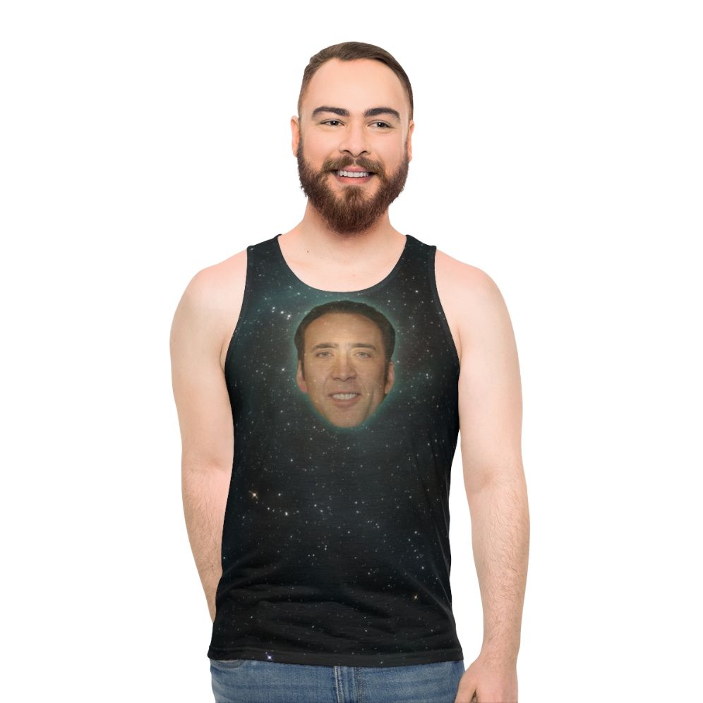 Nicolas Cage Unisex Tank Top