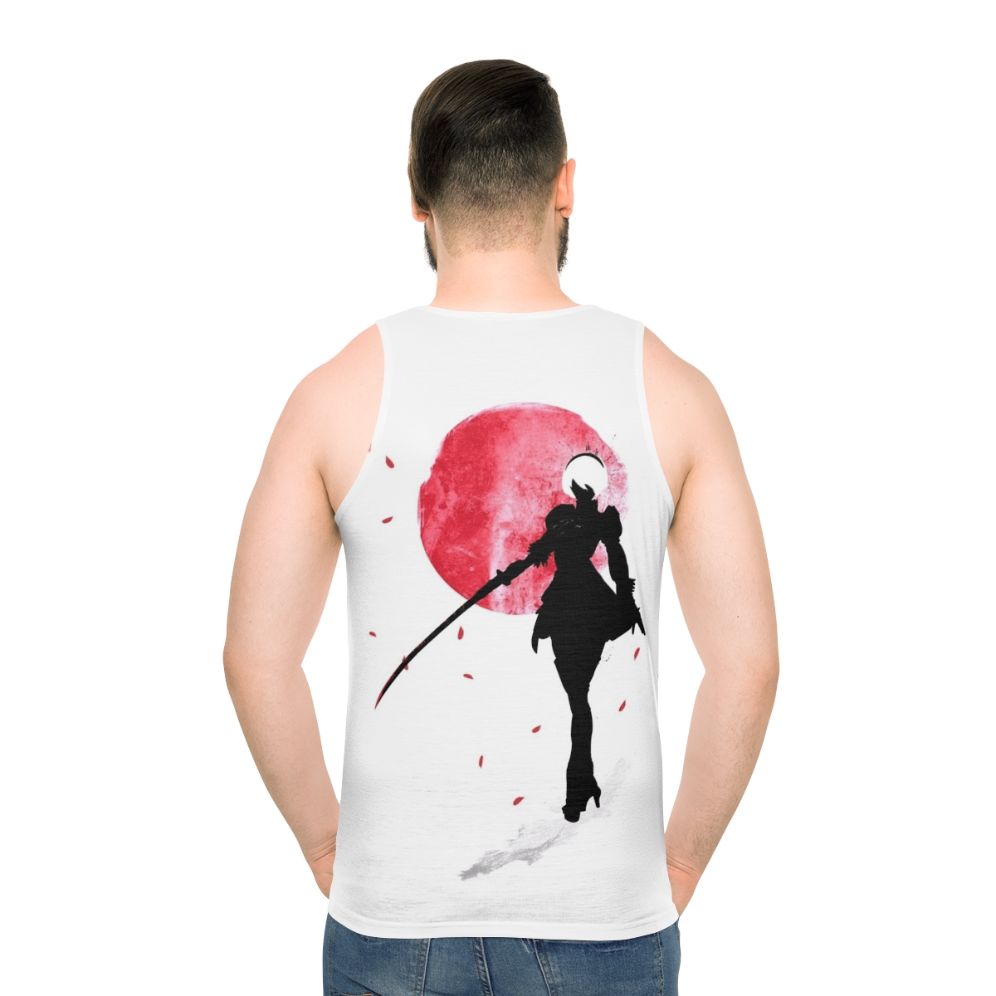Nier Automata 2B Android Samurai Warrior Unisex Tank Top