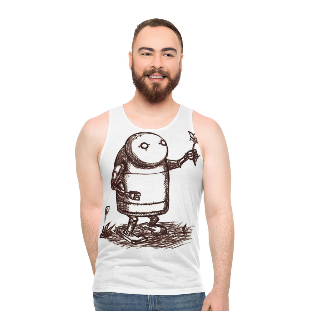 Nier Automata 2B Android Unisex Tank Top