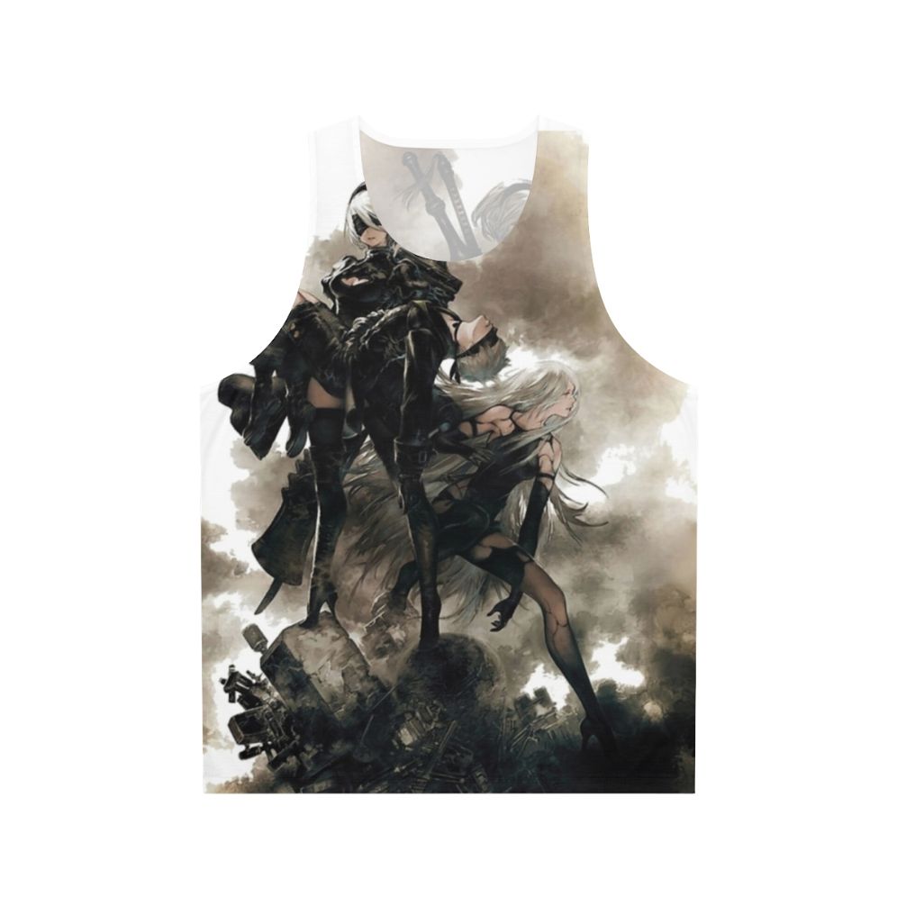 Unisex Nier Automata 2B tank top