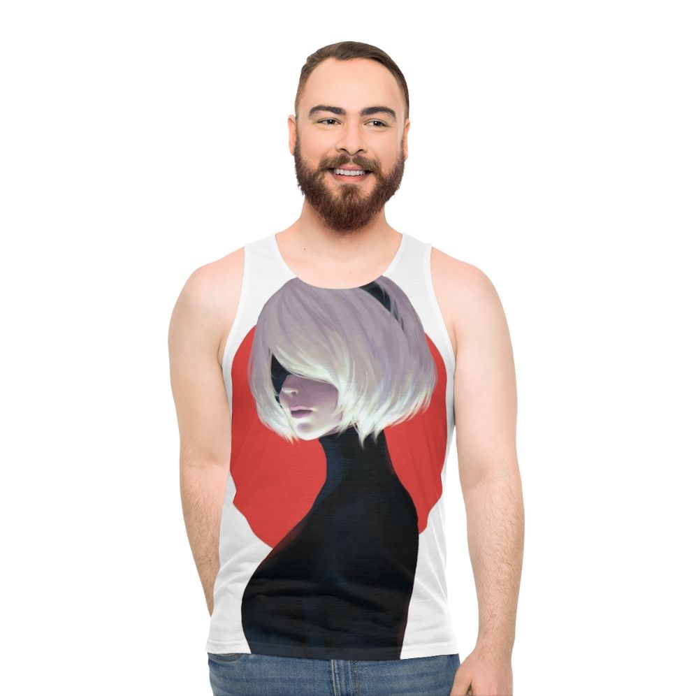 Nier Automata 2B Unisex Tank Top