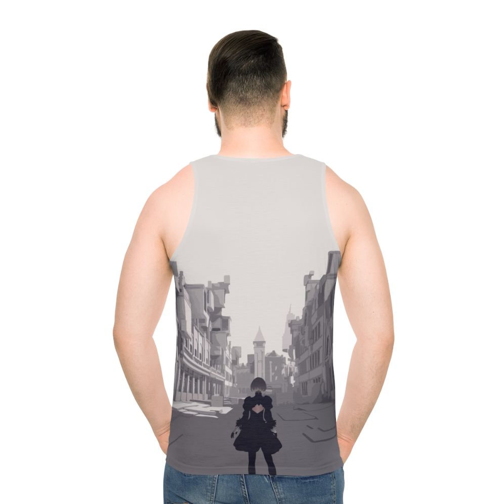 Nier Automata Copied City Unisex Tank Top
