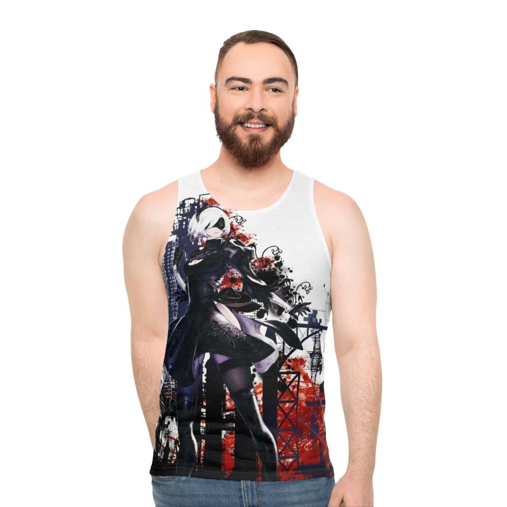 Nier Automata Unisex Gaming Tank Top